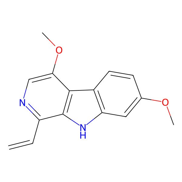 2D Structure of 4,7-dimethoxy-1-vinyl-9H-beta-carboline 2D Structure of 4,7-dimethoxy-1-vinyl-9H-beta-carboline