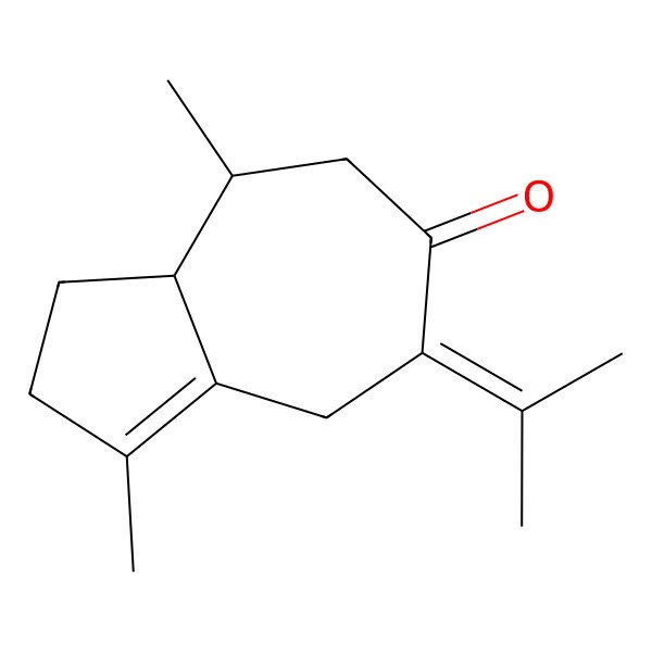 2D Structure of 4,7(11)-Guaiadien-8-one