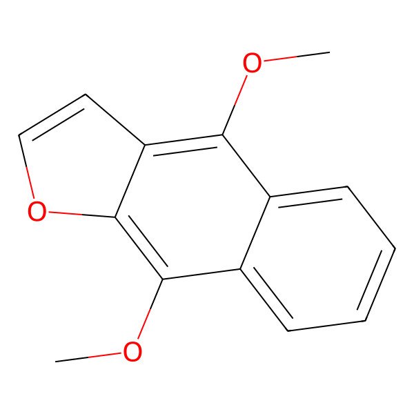 2D Structure of 4,9-Dimethoxy-naphtho[2,3-b]furan