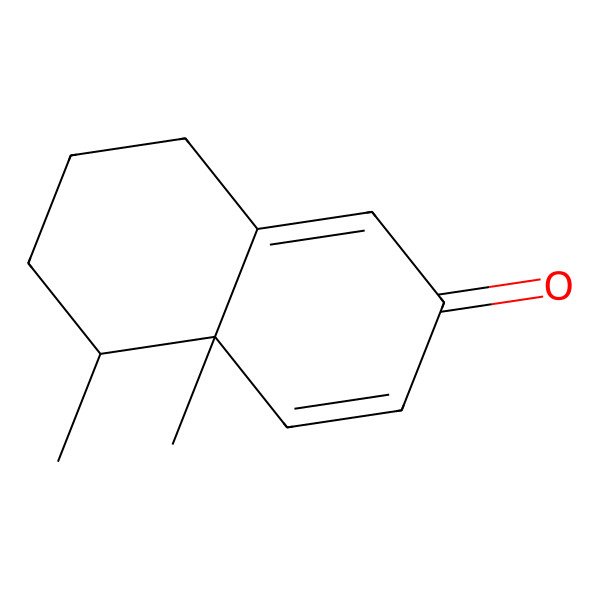 2D Structure of 4a,5-Dimethyl-5,6,7,8-tetrahydronaphthalen-2-one