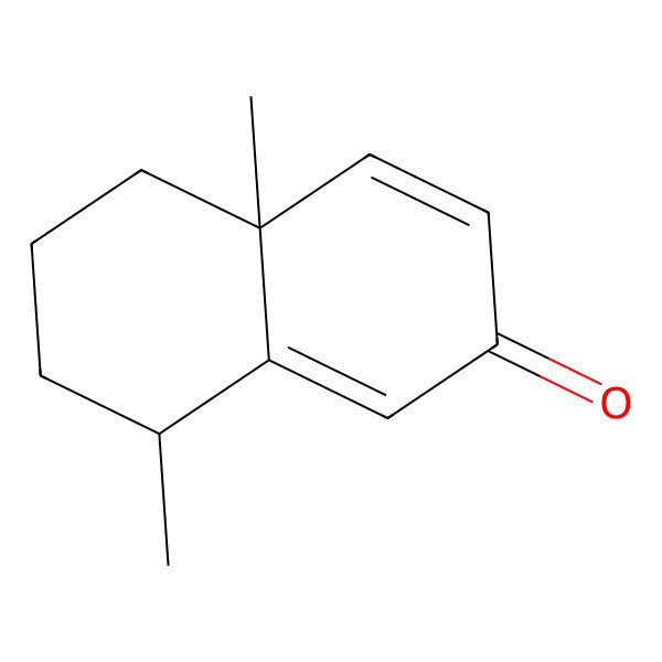 2D Structure of 4a,8-Dimethyl-5,6,7,8-tetrahydronaphthalen-2-one