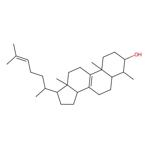 2D Structure of 4alpha-Methyl-zymosterol