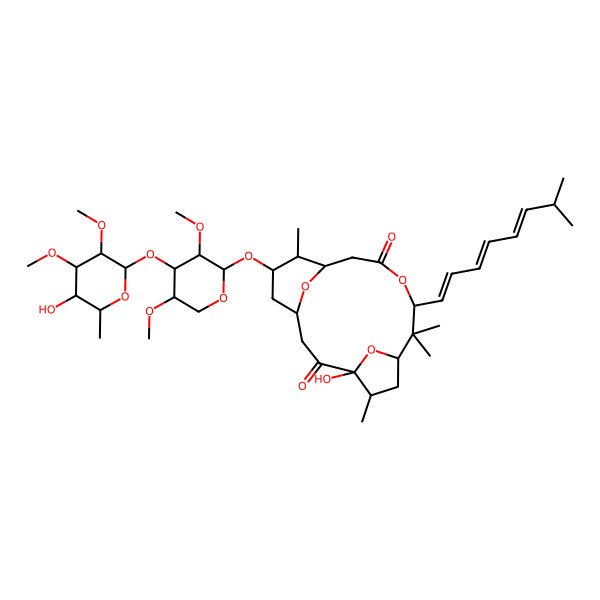 2D Structure of Polycavernoside A