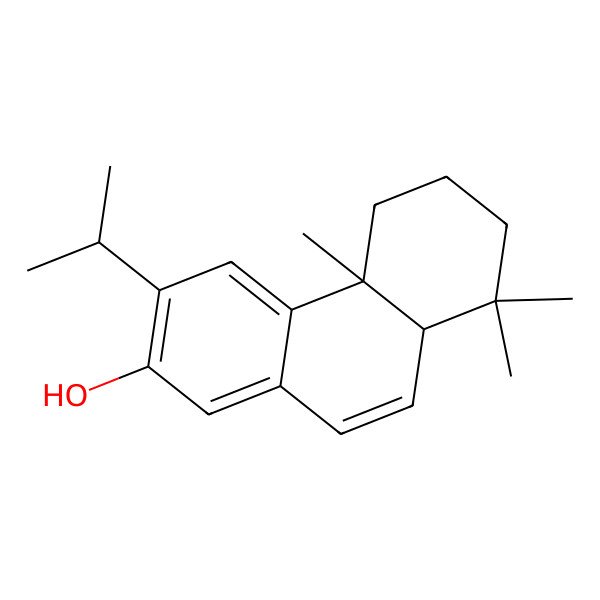 2D Structure of 4b,8,8-Trimethyl-3-propan-2-yl-5,6,7,8a-tetrahydrophenanthren-2-ol 2D Structure of 4b,8,8-Trimethyl-3-propan-2-yl-5,6,7,8a-tetrahydrophenanthren-2-ol