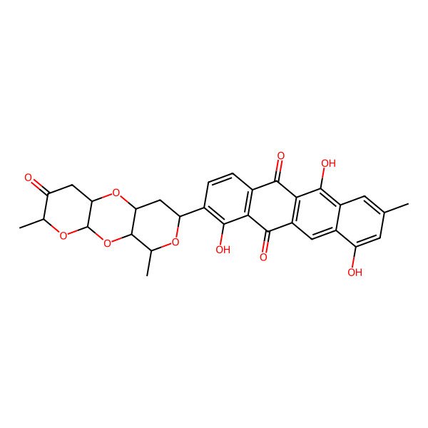 2D Structure of Grincamycin N