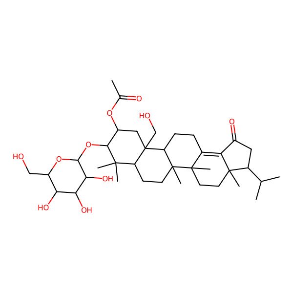 2D Structure of Hyalodendroside B