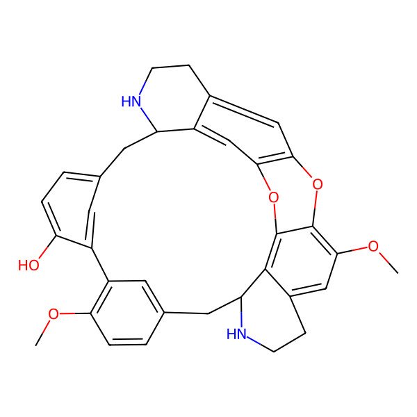 2D Structure of 16,27-Dimethoxy-29,31-dioxa-7,22-diazaoctacyclo[19.9.3.14,30.110,14.115,19.03,8.025,33.028,32]hexatriaconta-1(30),2,4(34),10(36),11,13,15,17,19(35),25,27,32-dodecaen-13-ol