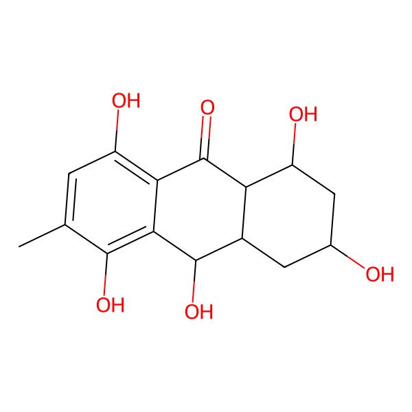 2D Structure of 4R,8-dihydroxyconiothyrione B