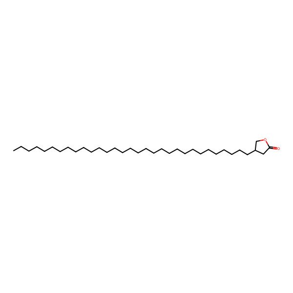 2D Structure of (4S)-4-hentriacontyloxolan-2-one