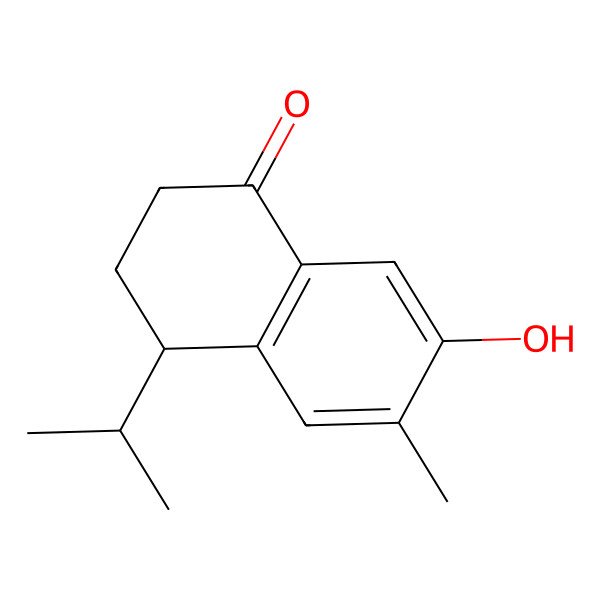 2D Structure of 2-Hydroxy-14-calamenenone