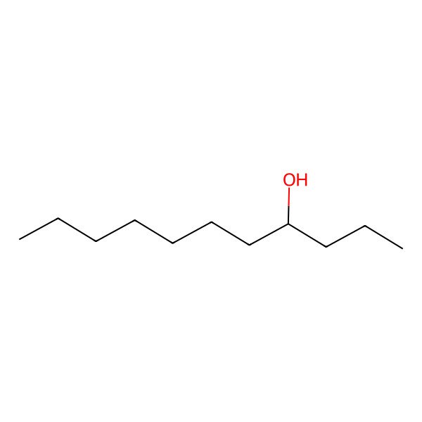 2D Structure of (4S)-undecan-4-ol
