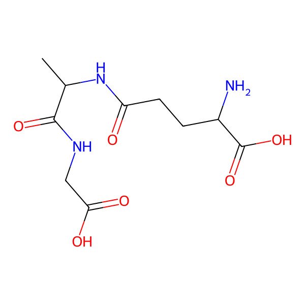 2D Structure of 5-({1-[(Carboxymethyl)imino]-1-hydroxypropan-2-yl}imino)-5-hydroxynorvaline