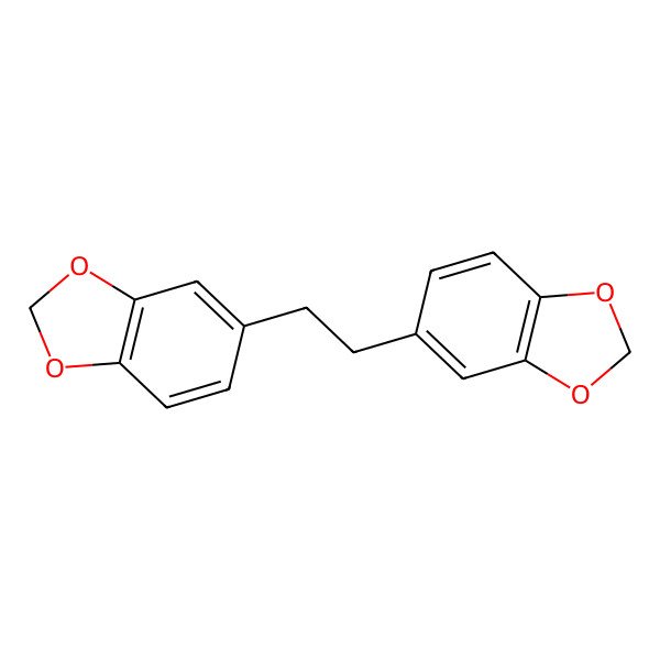 2D Structure of 5-[2-(1,3-Benzodioxol-5-yl)ethyl]-1,3-benzodioxole