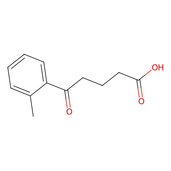 2D Structure of 5-(2-Methylphenyl)-5-oxovaleric acid