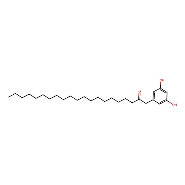 2D Structure of 5-(2'-Oxoheneicosyl)Resorcinol