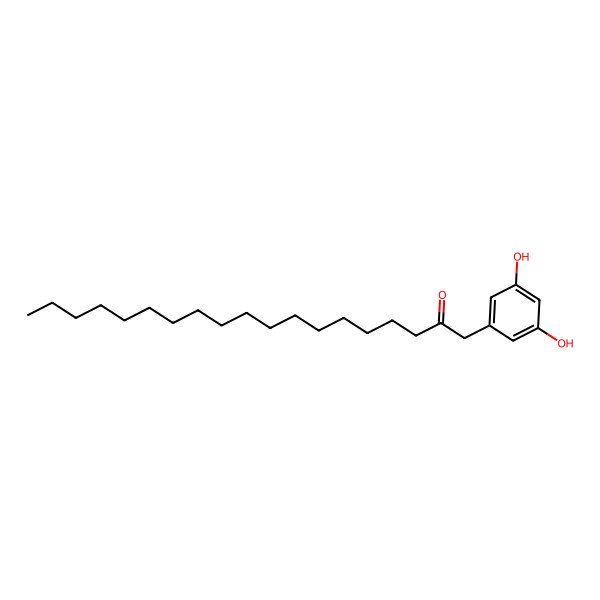 2D Structure of 5-(2'-Oxononadecyl)-resorcinol