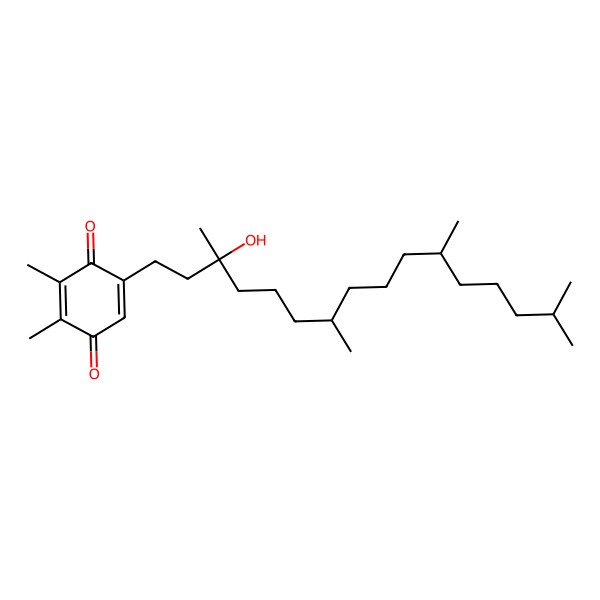 2D Structure of gamma-Tocopherylquinone