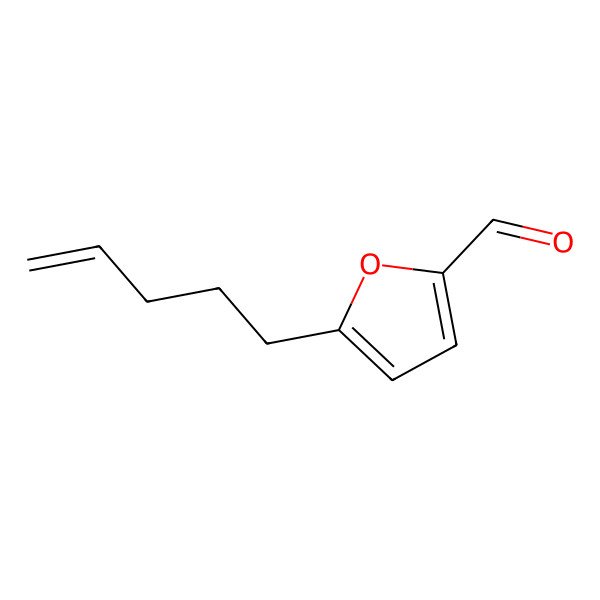2D Structure of 5-(4-Pentenyl)-2-furaldehyde
