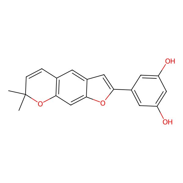 2D Structure of Morunigrol C