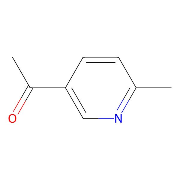 2D Structure of 3-Acetyl-6-methylpyridine