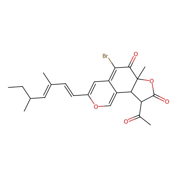 2D Structure of 5-Bromoochrephilone