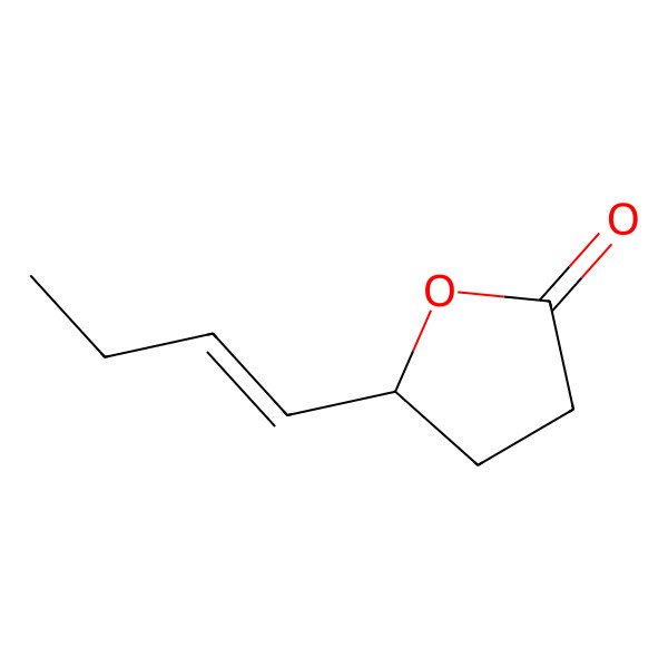2D Structure of 5-But-1-enyloxolan-2-one