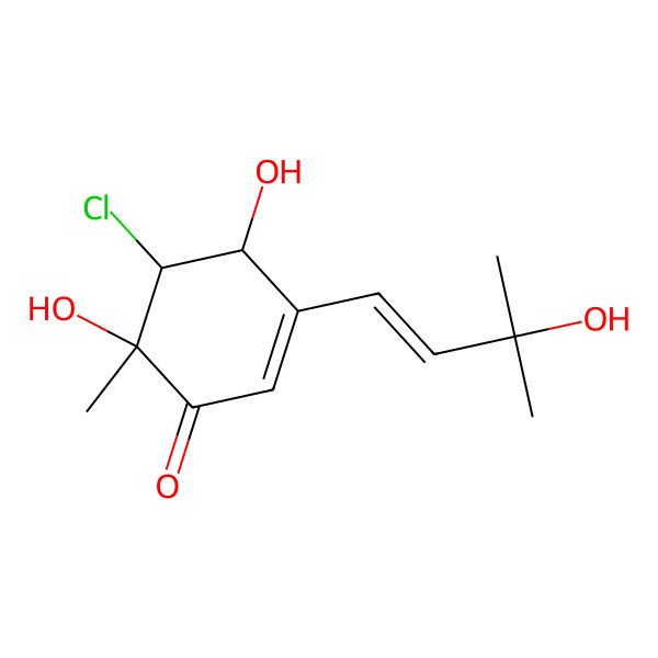 2D Structure of 5-chloroacremine A