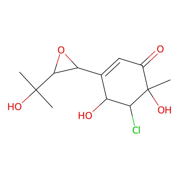 2D Structure of 5-chloroacremine H