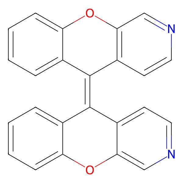 2D Structure of 5-Chromeno[2,3-c]pyridin-5-ylidenechromeno[2,3-c]pyridine