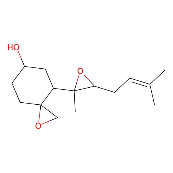 2D Structure of 5-Demethoxyfumagillol