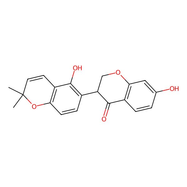 2D Structure of 5-Deoxylicoisoflavanone