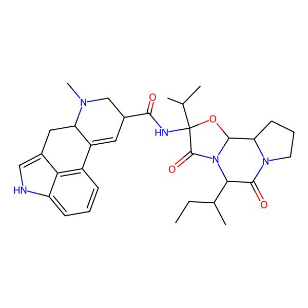 2D Structure of 5'-Epi-beta-ergokryptine