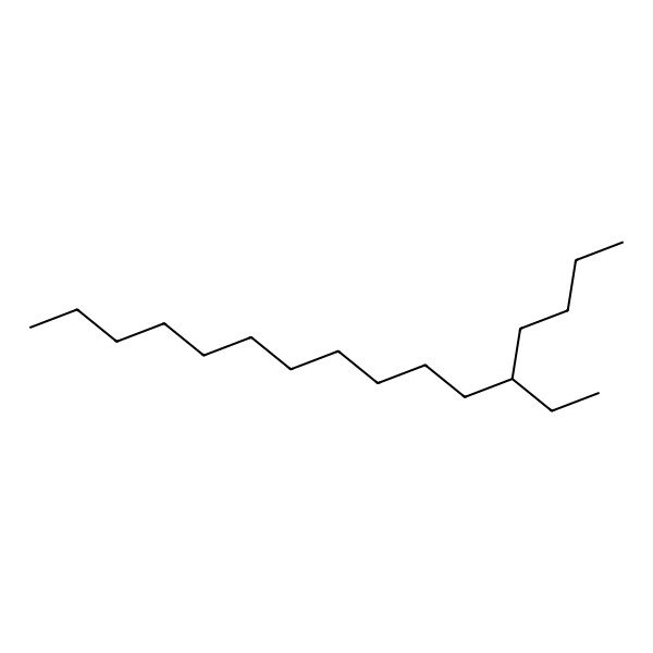 2D Structure of 5-Ethylhexadecane
