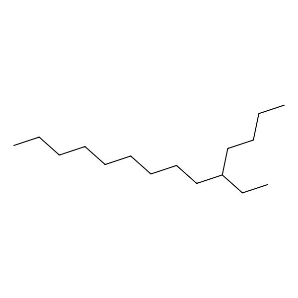 2D Structure of 5-Ethyltetradecane