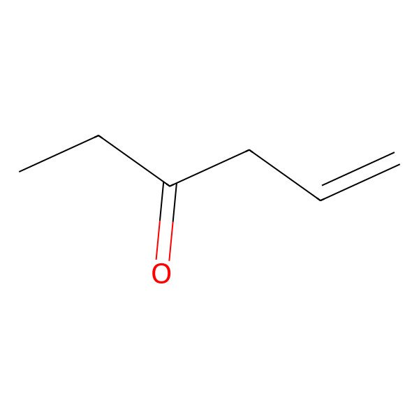 2D Structure of 5-Hexen-3-one