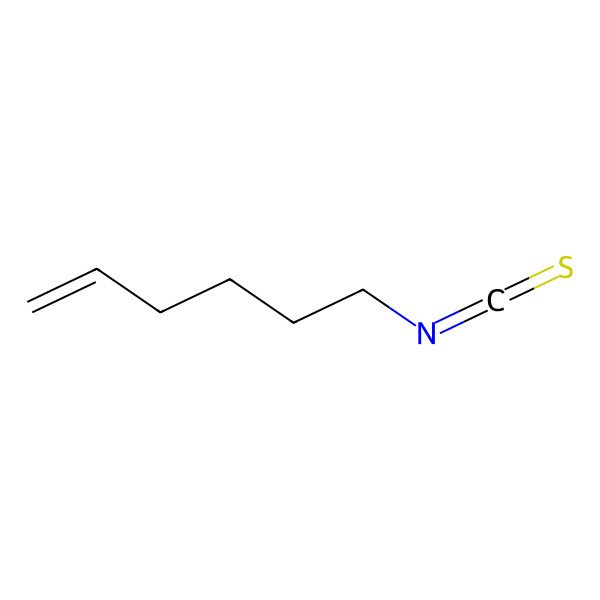 2D Structure of 5-Hexenyl isothiocyanate