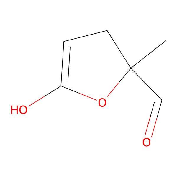 2D Structure of 5-Hydroxy-2-methylfurfural