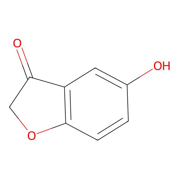 2D Structure of 5-Hydroxy-3(2H)-benzofuranone