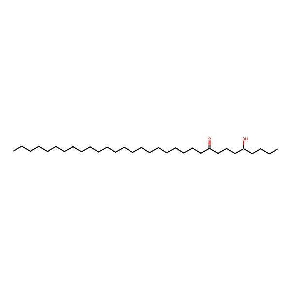 2D Structure of 5-Hydroxy-9-dotriacontanone