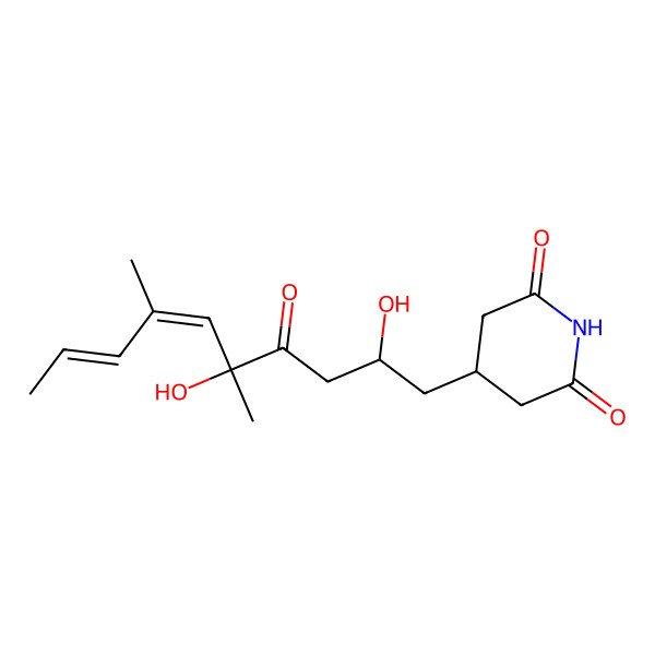 2D Structure of 5-Hydroxy-9-methylstreptimidone