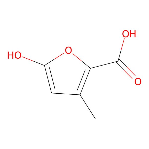 2D Structure of 5-Hydroxy-methylfuran-2-carboxylic