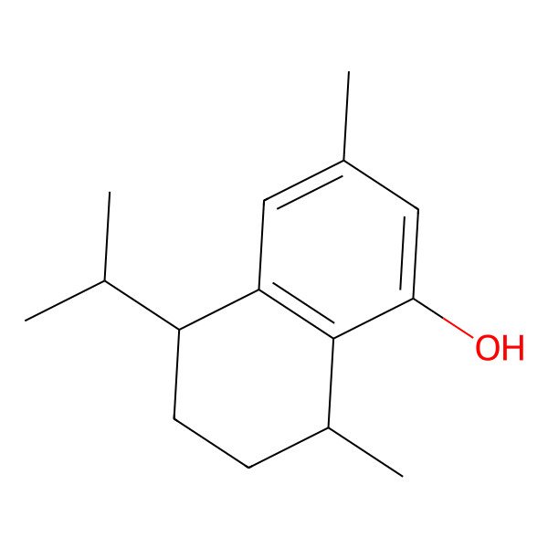 2D Structure of 5-Hydroxycalamenene 2D Structure of 5-Hydroxycalamenene