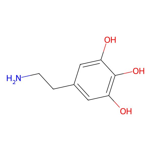 2D Structure of 5-Hydroxydopamine