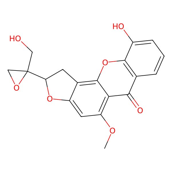 2D Structure of 5'-Hydroxypsorospermin