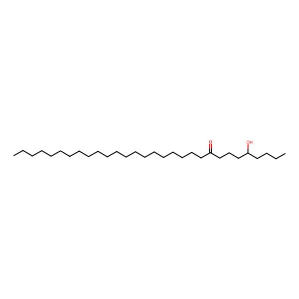 2D Structure of 5-Hydroxytriacontan-9-one