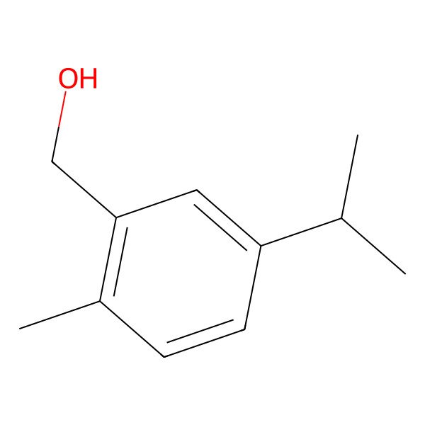 2D Structure of (5-Isopropyl-2-methylphenyl)methanol