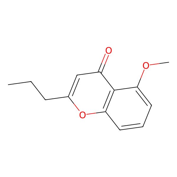 2D Structure of 5-Methoxy-2-propylchromone
