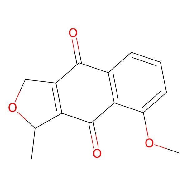 2D Structure of 5-Methoxy-3-methyl-1,3-dihydrobenzo[f][2]benzofuran-4,9-dione