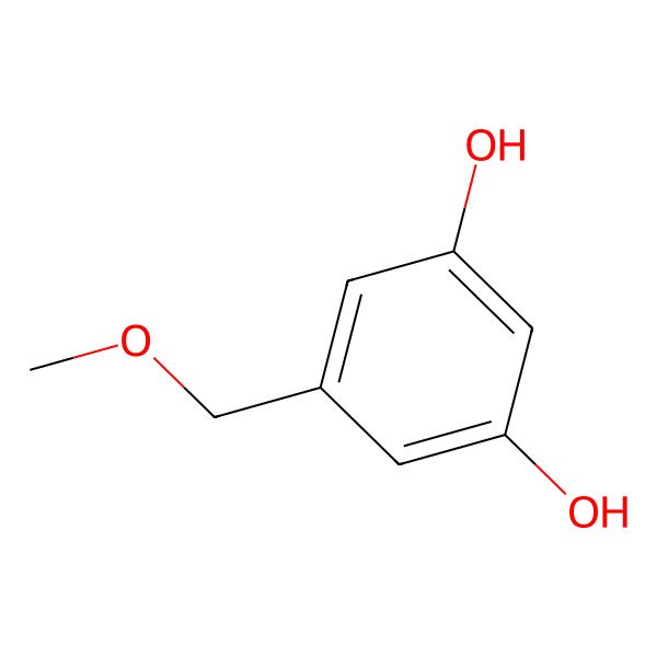 2D Structure of 5-(Methoxymethyl)benzene-1,3-diol