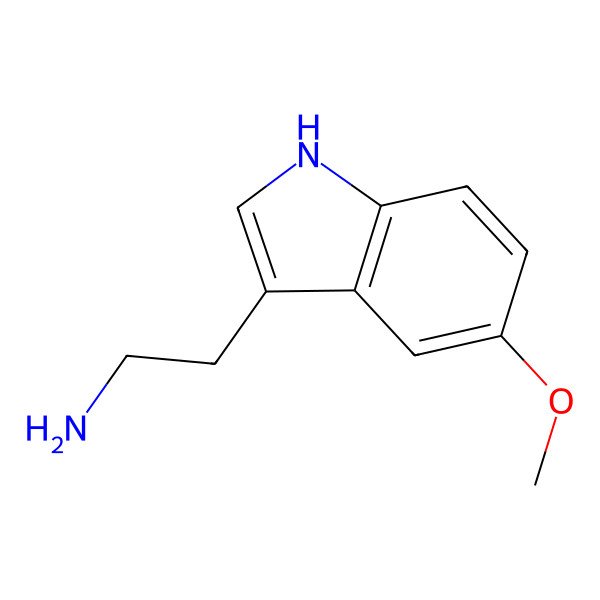 2D Structure of 5-Methoxytryptamine